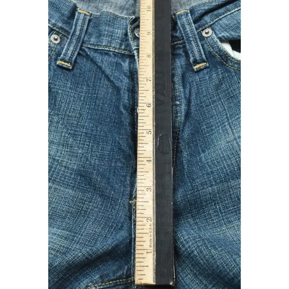 G-Star Raw Bootcut Jeans Mens 34x34 Blue Low Rise Straight Leg Button-Down Denim